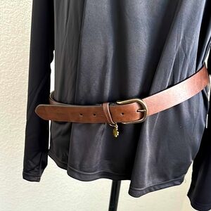 Lucky brand brown leather belt